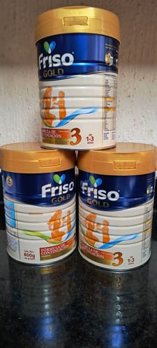 Customer photo review of Friso Gold 3 (1-3 Años) Lata C/ 800 Gr