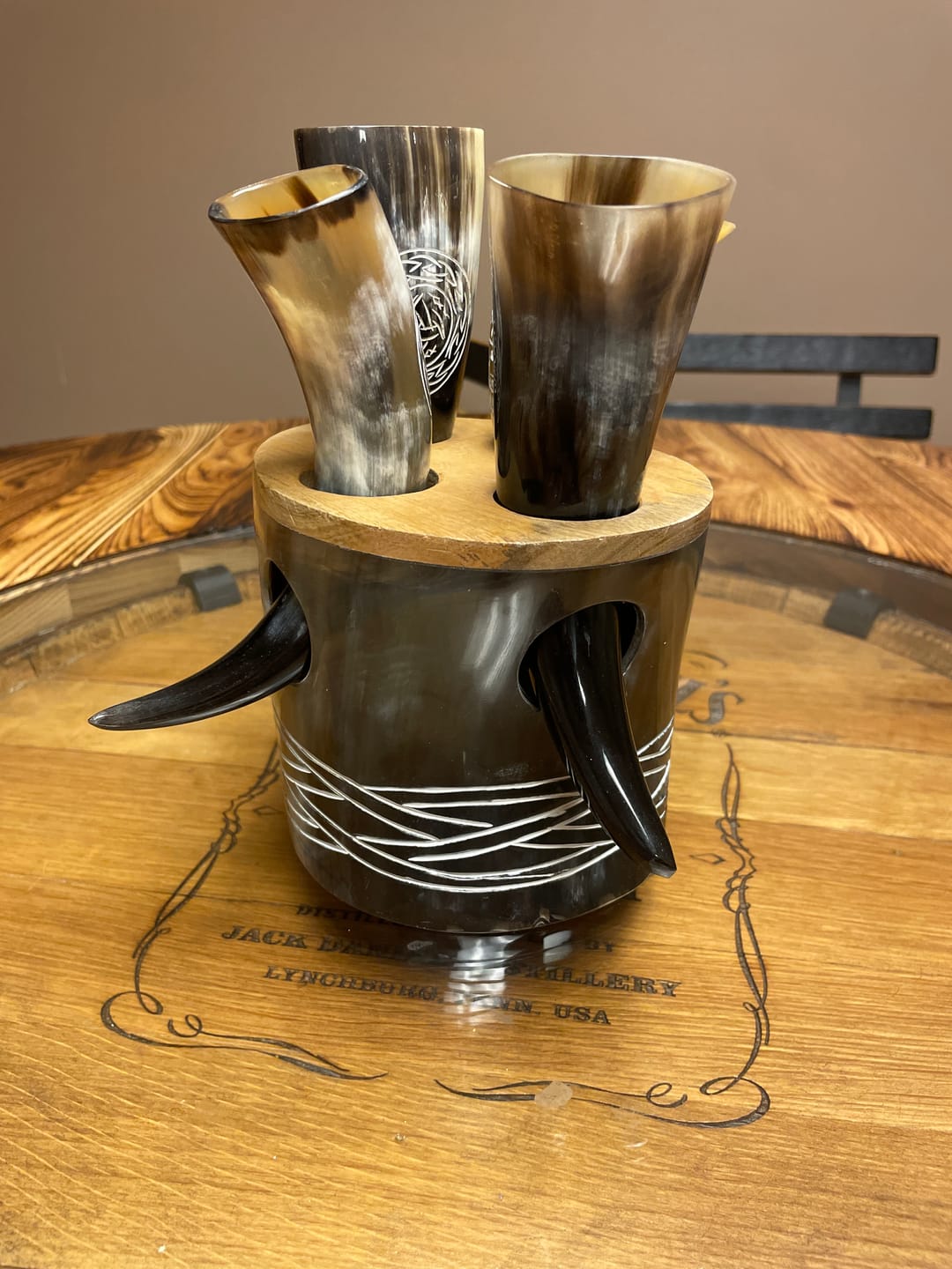 Customer photo review of Ultimate Viking Legend Drinking Horn