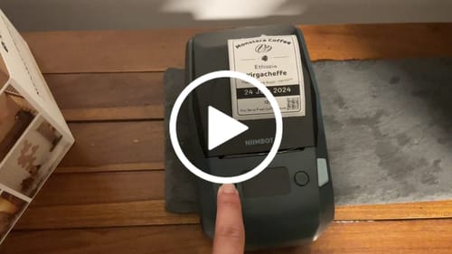 Customer video review of 2024 NEW RELEASE! M2 2 Inch Thermal Transfer Label Maker - Smart Color Printing with Phones & PC