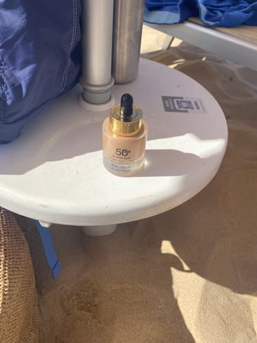 Customer photo review of ELIXIR SUN SPF50 - Siero Viso tripla azione