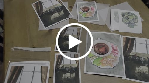 Customer video review of 5x7 Giclee Fine Art Prints