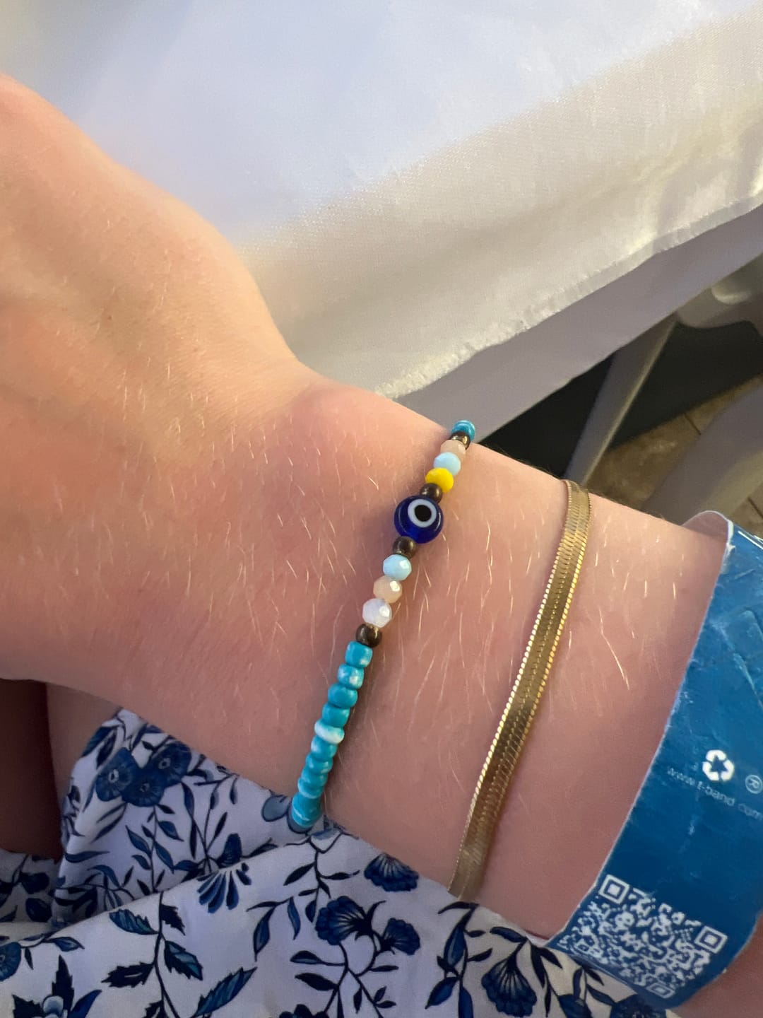 Customer photo review of Hi-Life Sleek Armband 14K Gold Plated