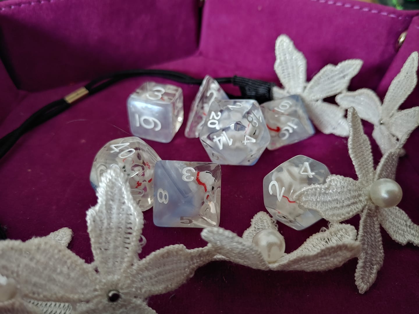 Customer photo review of Mystery Dice Set Subscription