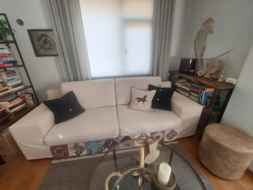 Customer photo review of Stone Kırlent Kılıfı Siyah