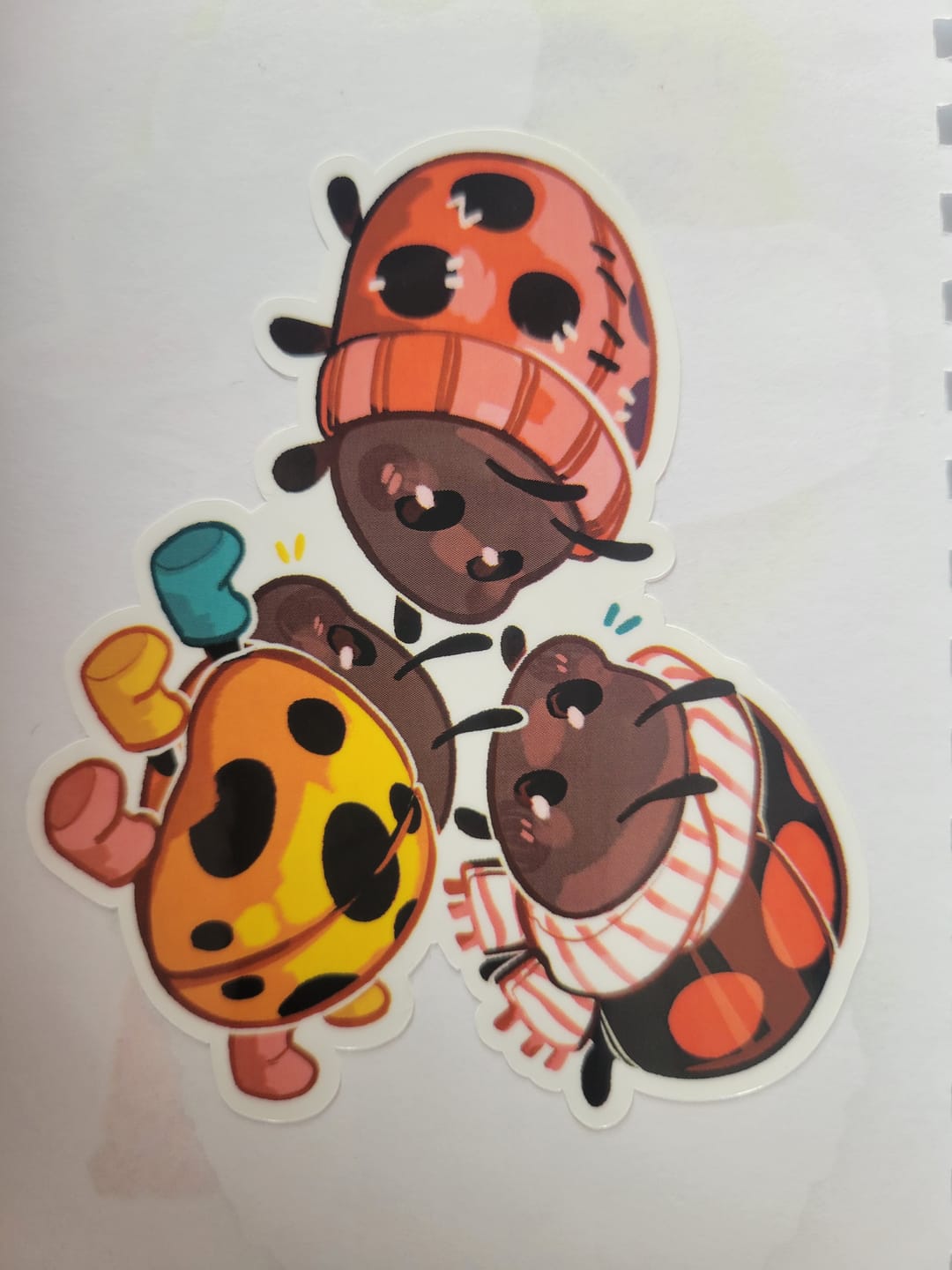 Customer photo review of Sweater Bug Stickers Blind Bag Series 4