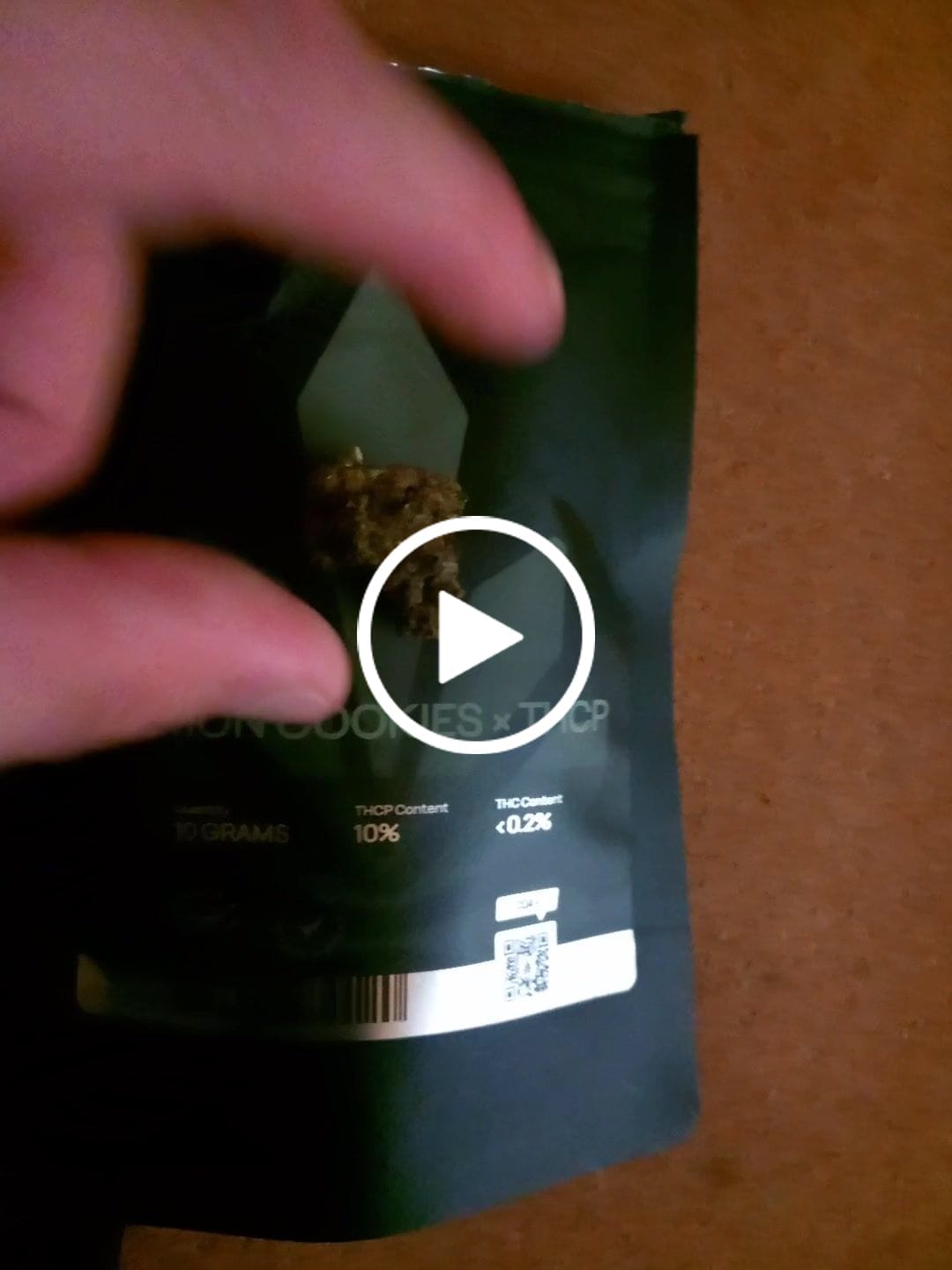 Customer video review of LEMON COOKIES x 10% THCP
