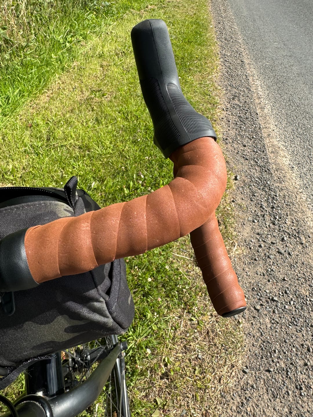 Customer photo review of Temple Brown Foam Bar Wrap