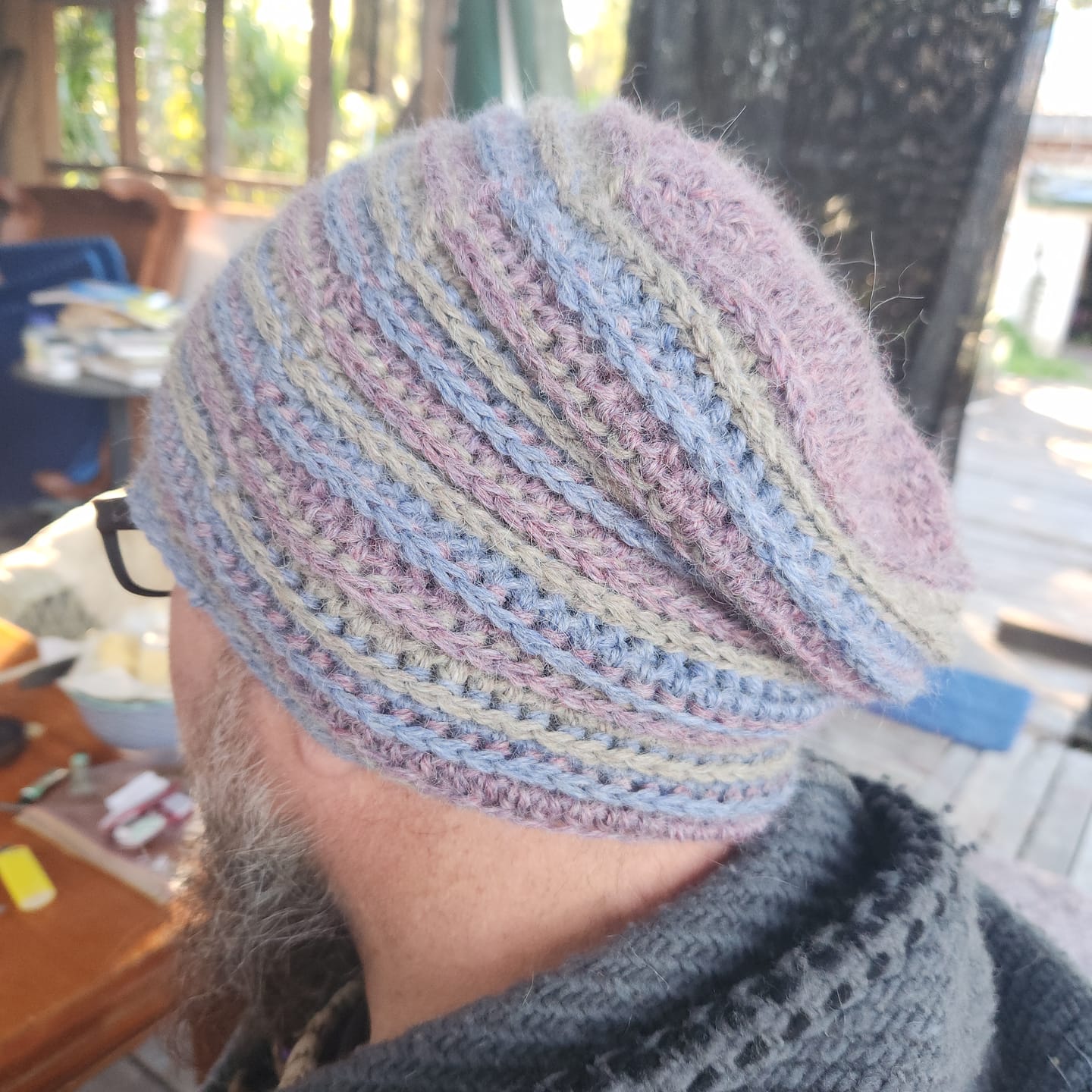 Customer photo review of Alpaca 8 ply