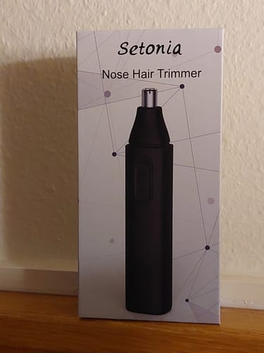 Customer photo review of Ohr- und Nasenhaartrimmer für Männer und Frauen / Schmerzfreies Entfernen der Nasenhaaren / Zweischneidiger Trimmer aus Stahl / Leicht zu reinigen