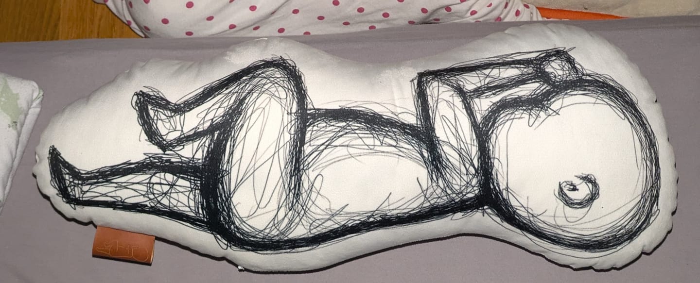 Customer photo review of BABYKISSEN SCRIBBLE ONE