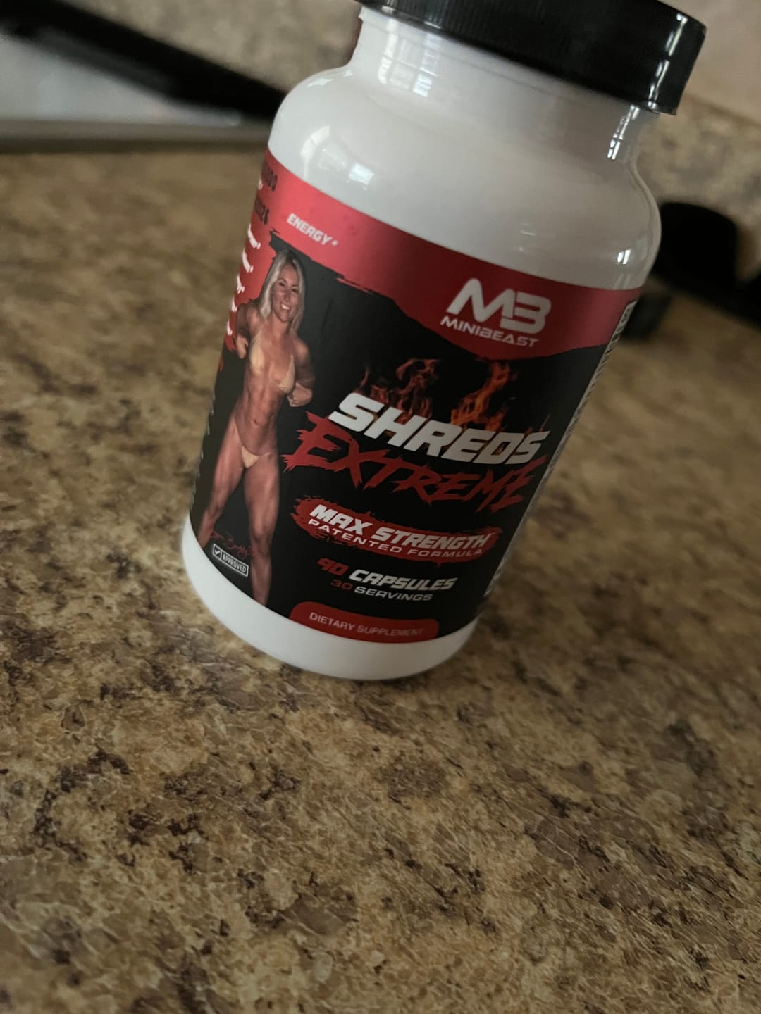 Customer photo review of Shreds Extreme (Daytime Fat Burner)
