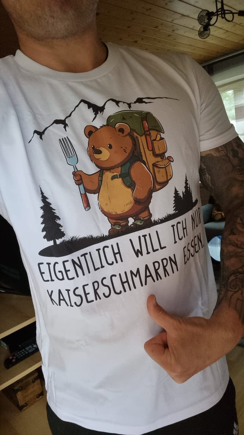 Customer photo review of Kaiserbär Premium T-Shirt Unisex