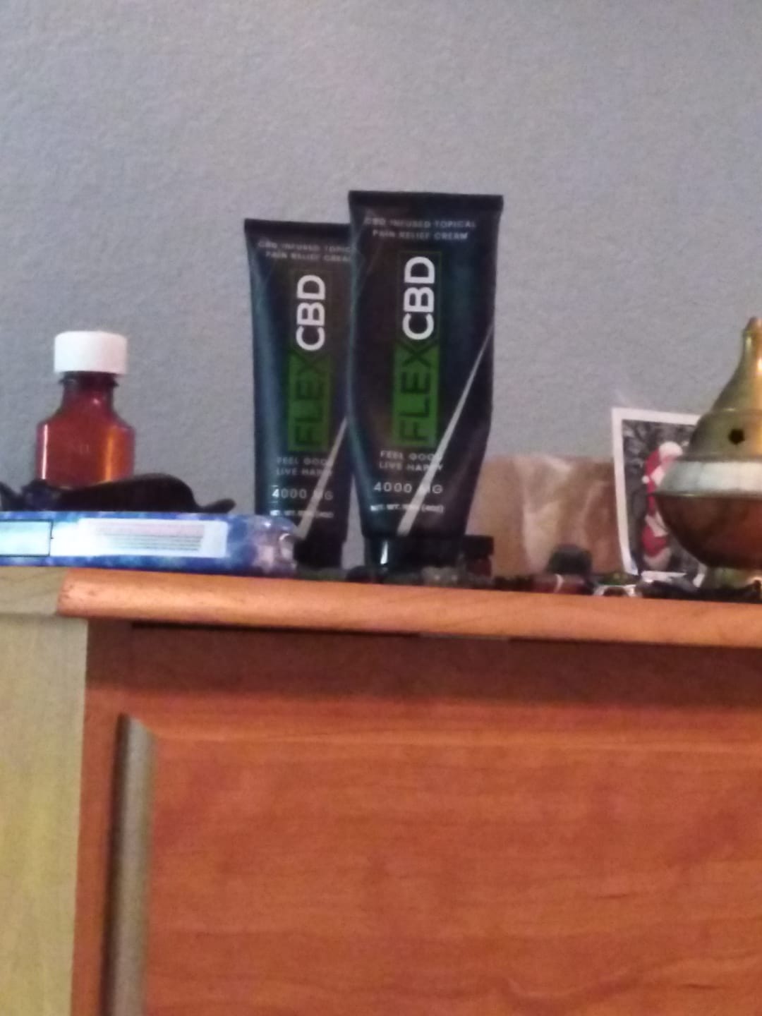 Customer photo review of CBD Pain Cream 4000 MG  - FlexCBD