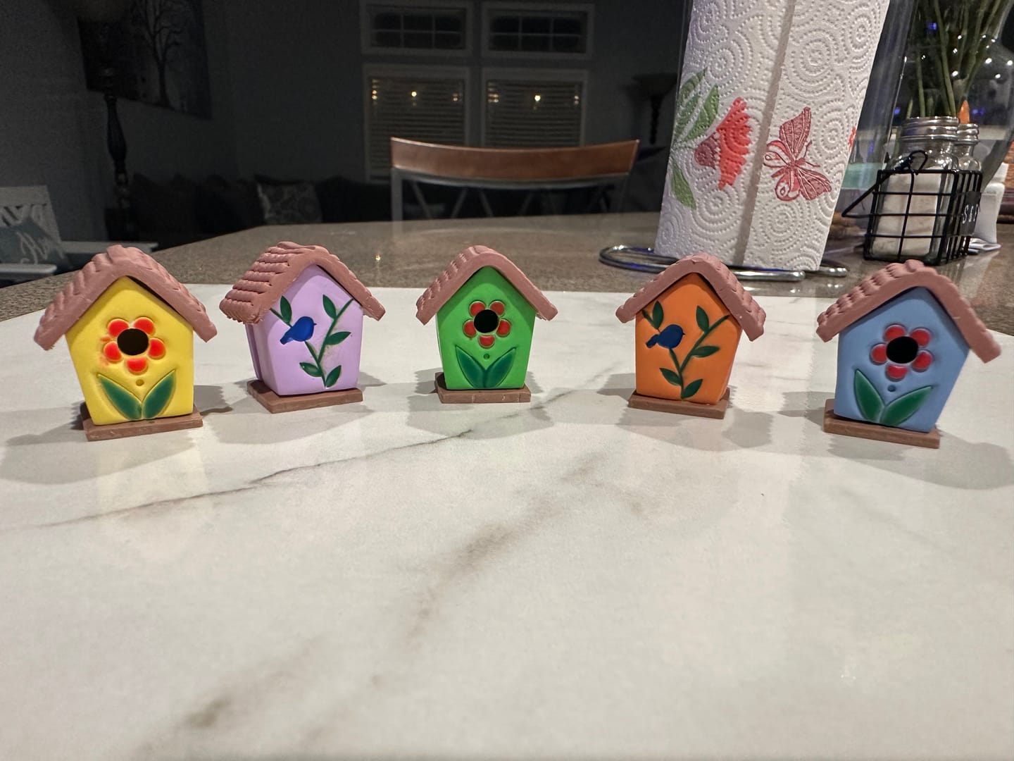Customer photo review of 3D Birdhouse Kit
