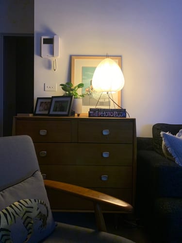 Customer photo review of Absolutely Necessary Lamp