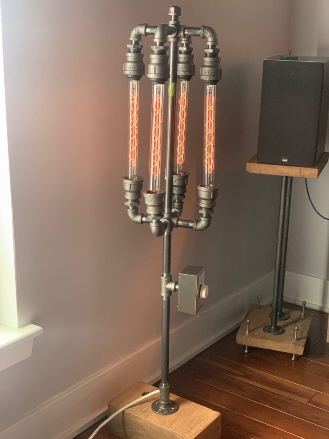 Customer photo review of Beacon Tube Vintage Bulb - 40 Watt - 11.75 in. Length - Clear