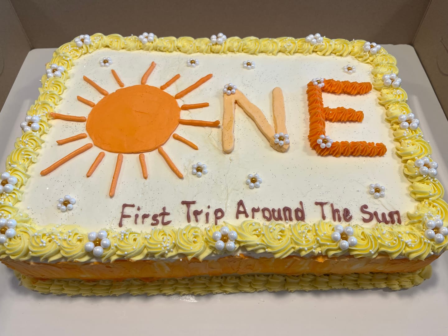 Customer photo review of First Trip Around The Sun
