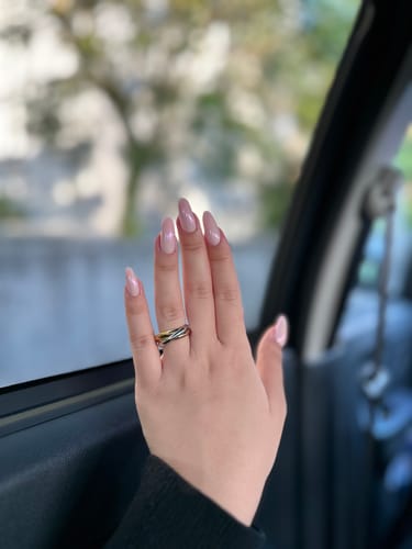 Customer photo review of Trinity Rings