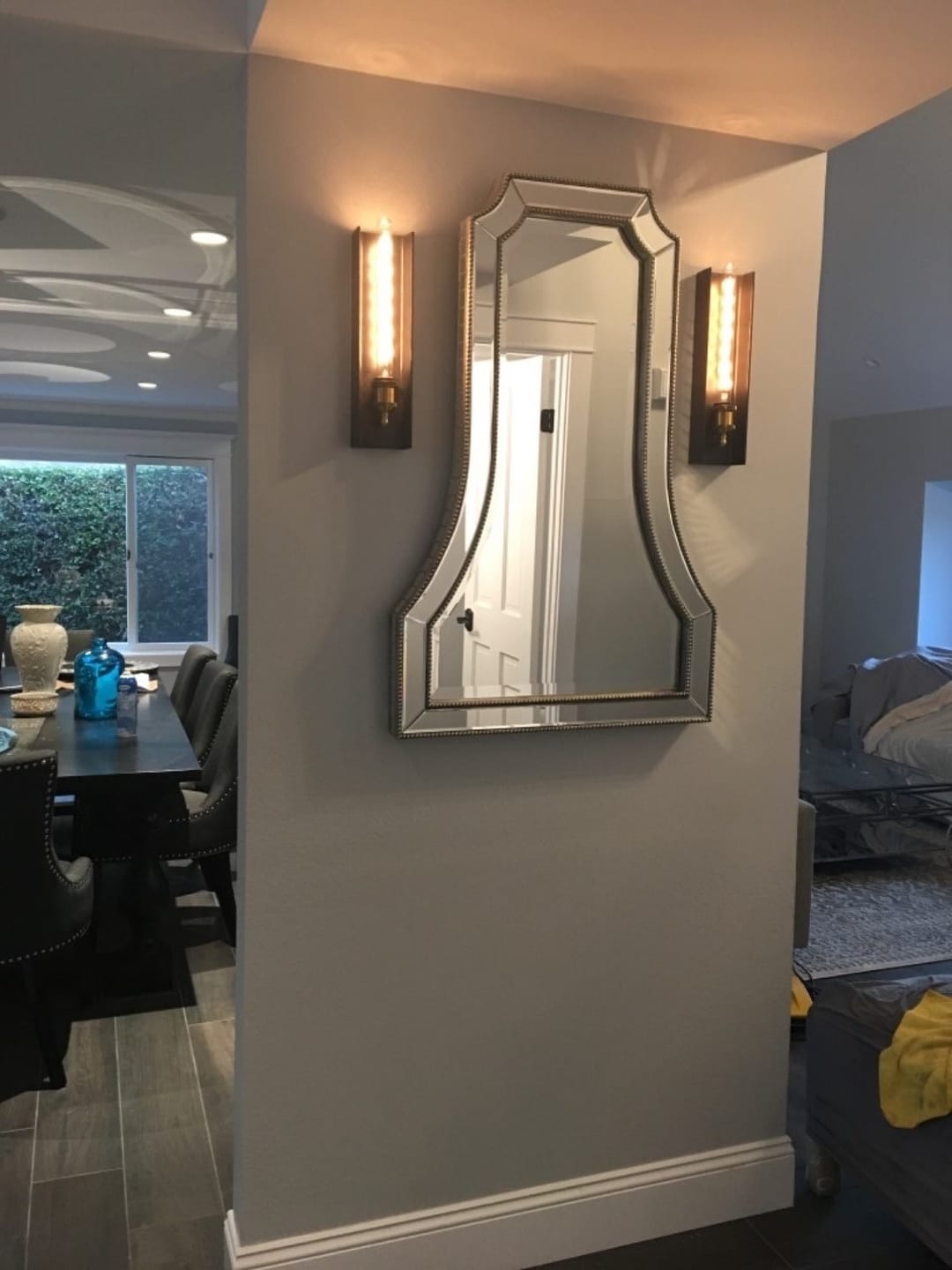 Customer photo review of Beacon Tube Vintage Bulb - 40 Watt - 11.75 in. Length - Clear