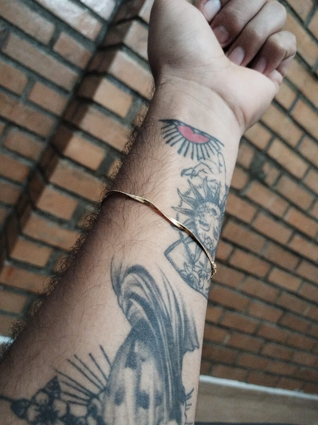 Customer photo review of Pulseras Oasis en Oro laminado 18k Para Pareja
