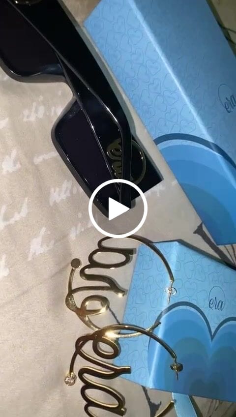 Customer video review of Black Iconic Sunglasses