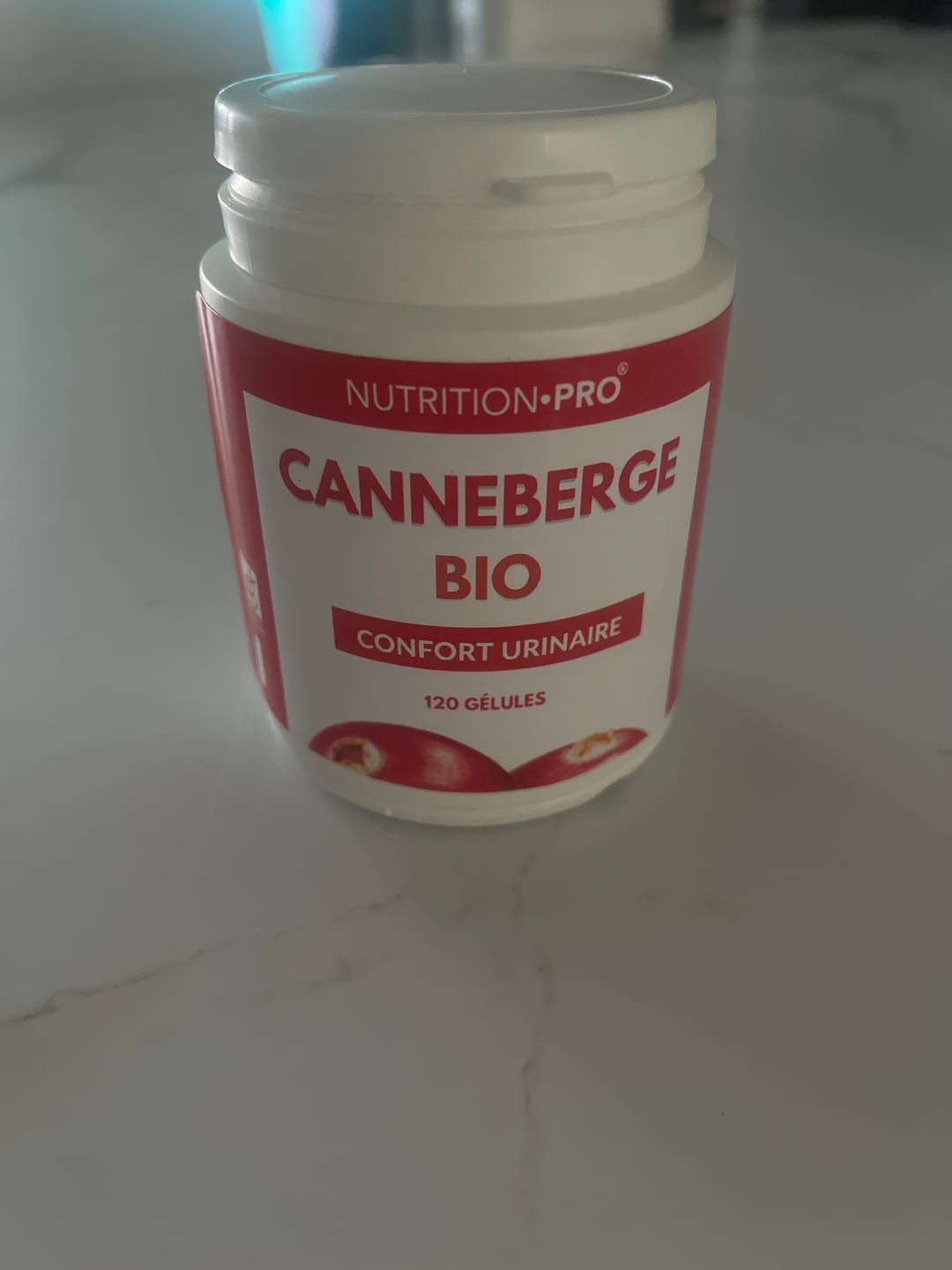 Customer photo review of CANNEBERGE (CRANBERRY) BIO - 120 GÉLULES