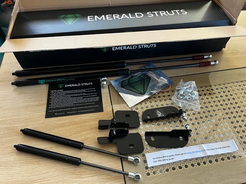 Customer photo review of Ford Focus MK3 & 3.5 Automatic Boot Struts