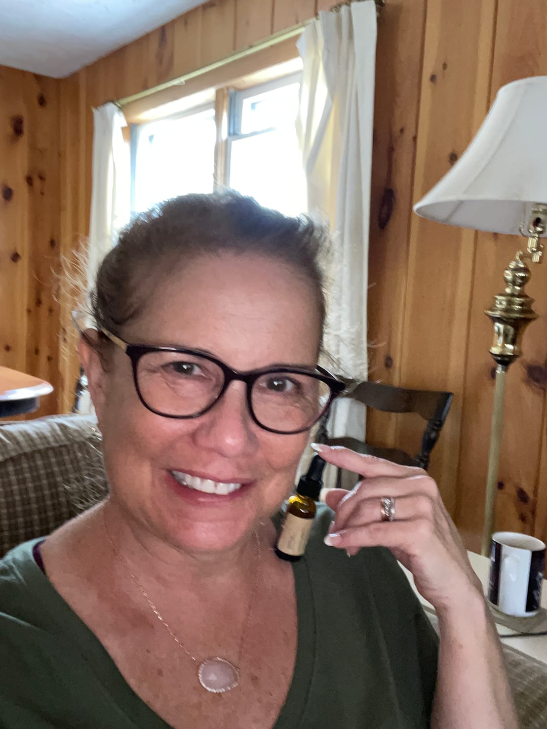 Customer photo review of Sweet Wood Perfume Oil
