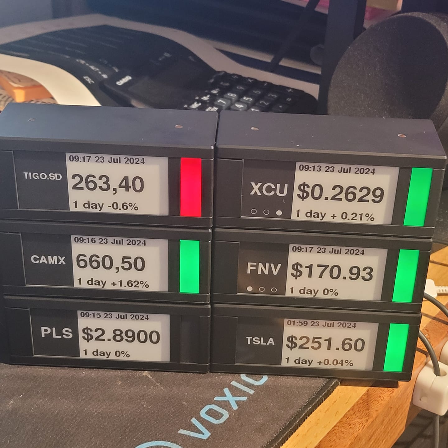 Customer photo review of TickrMeter