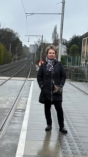 Customer photo review of Black Classic Leopard Raincoat