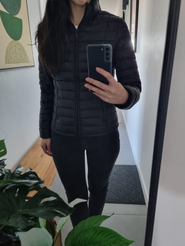 Customer photo review of Black Duck Down Jacket
