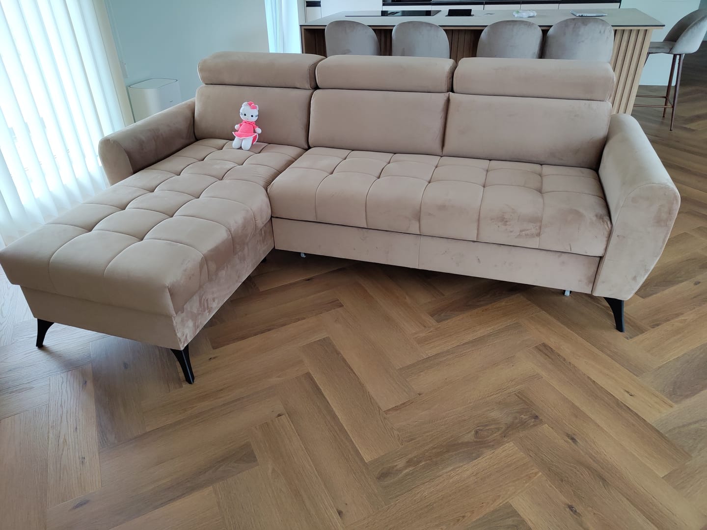 Customer photo review of Minkštas kampas Diante
