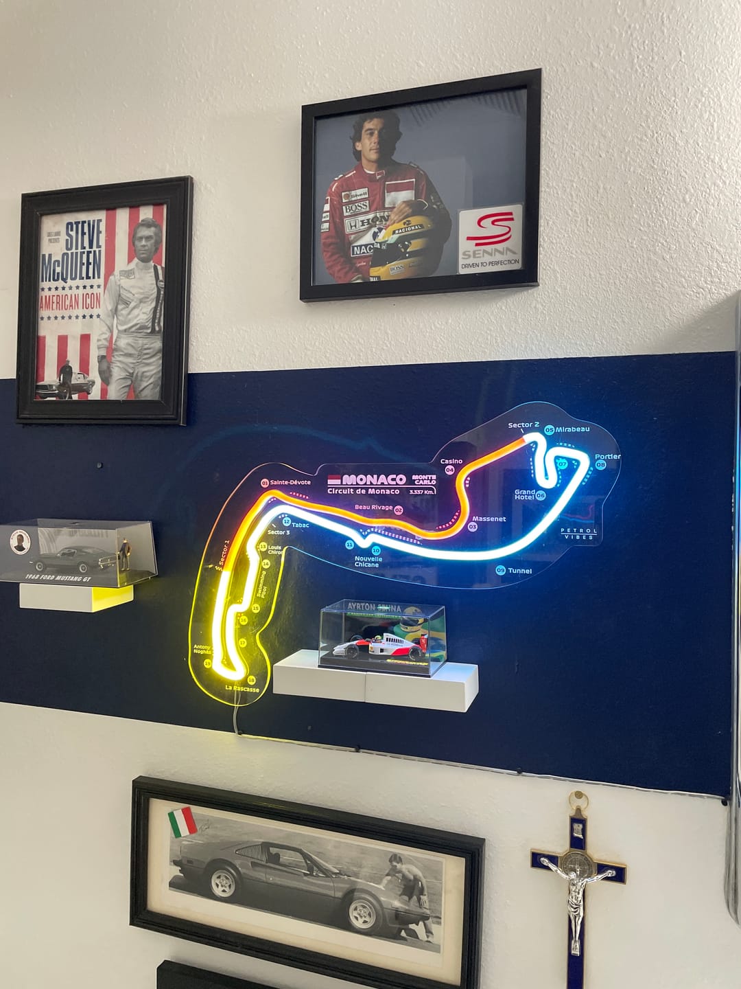 Customer photo review of Circuit De Monaco Neon Race Track