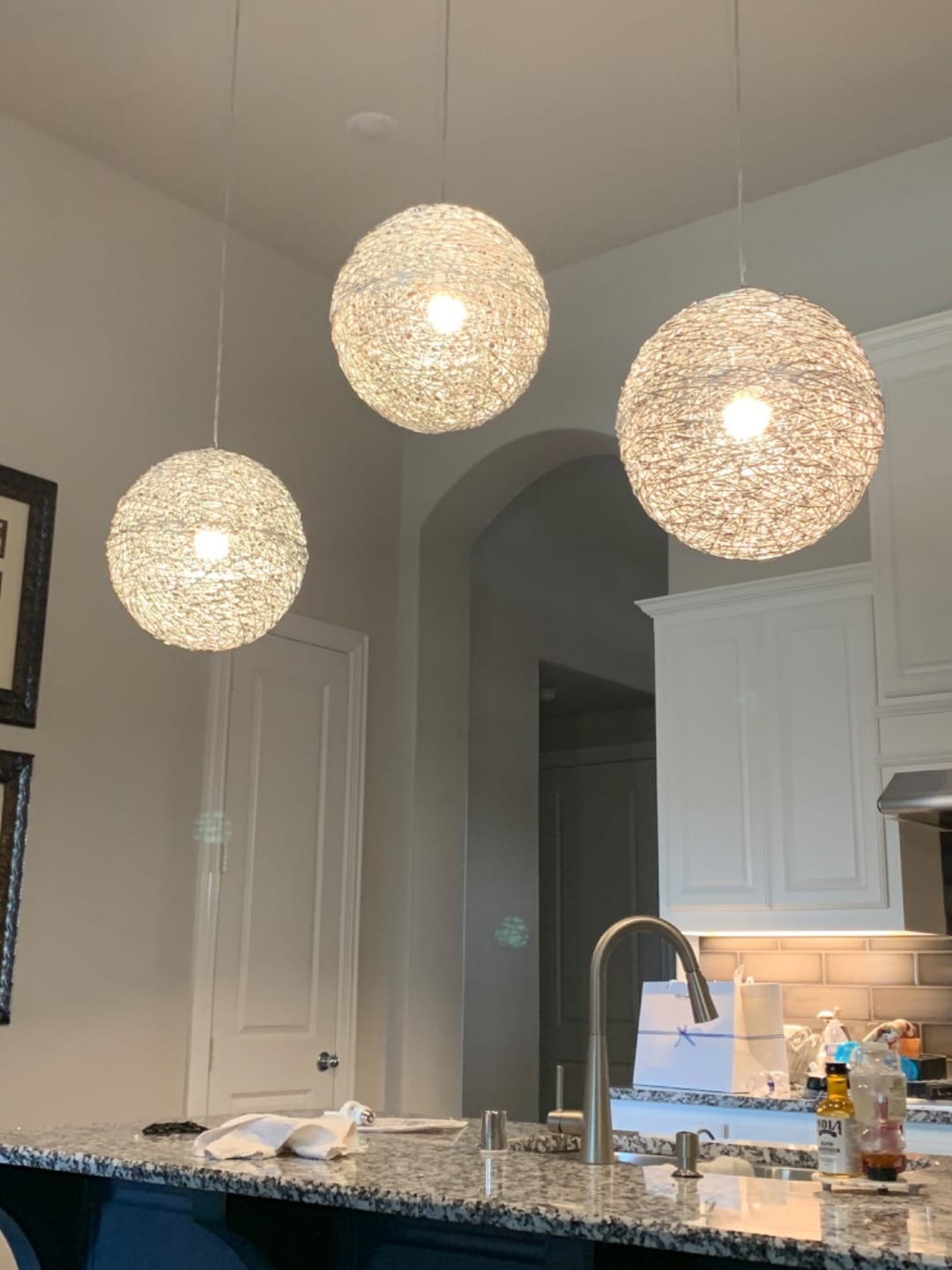 Customer photo review of Pendant Clear Round 3 Conductor Cord- Per Ft.