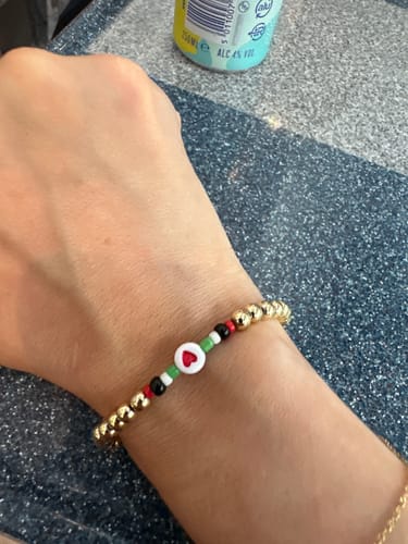 Customer photo review of Palestine Bracelet