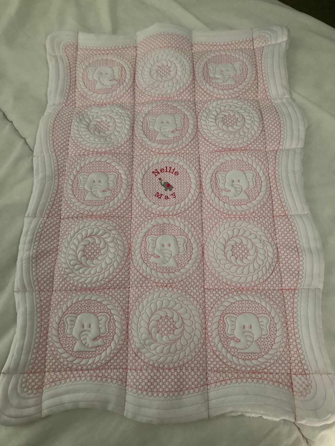 Customer photo review of Plain Scuba Fabric