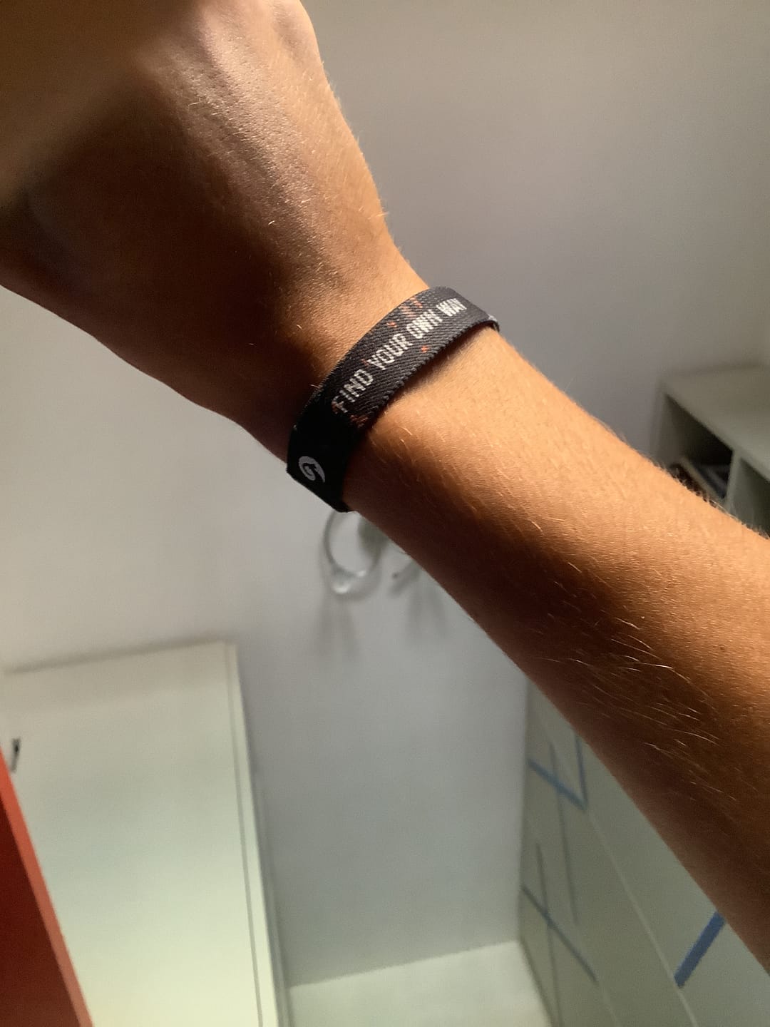 Customer photo review of Find your own way - Elastisches Armband