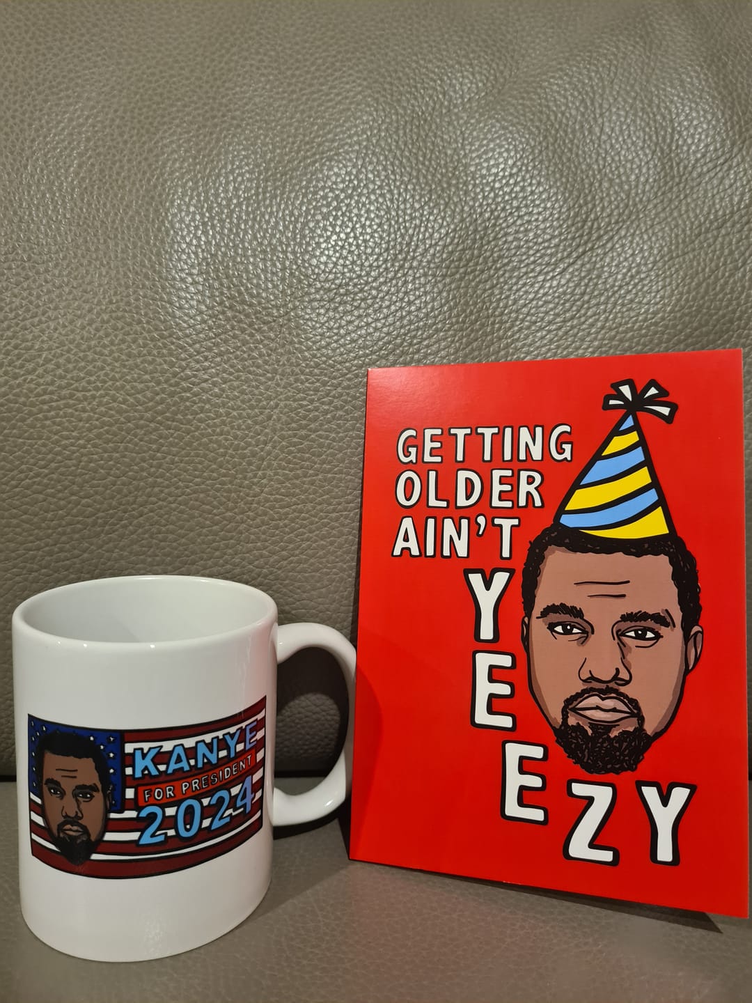 Customer photo review of Getting Older Ain't Yeezy 🎉 - Birthday Card