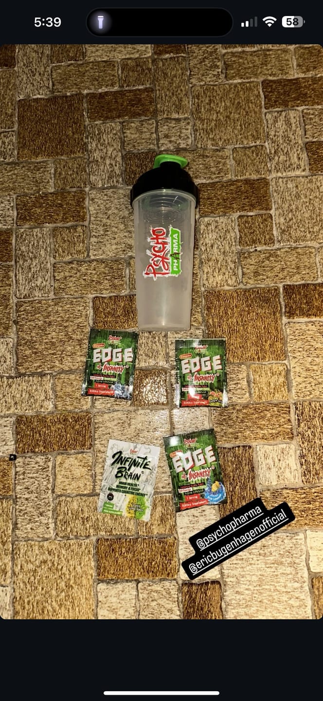 Customer photo review of Psycho Pharma Shaker Cup