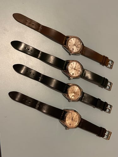 Customer photo review of Unlined Bourbon Shell Cordovan