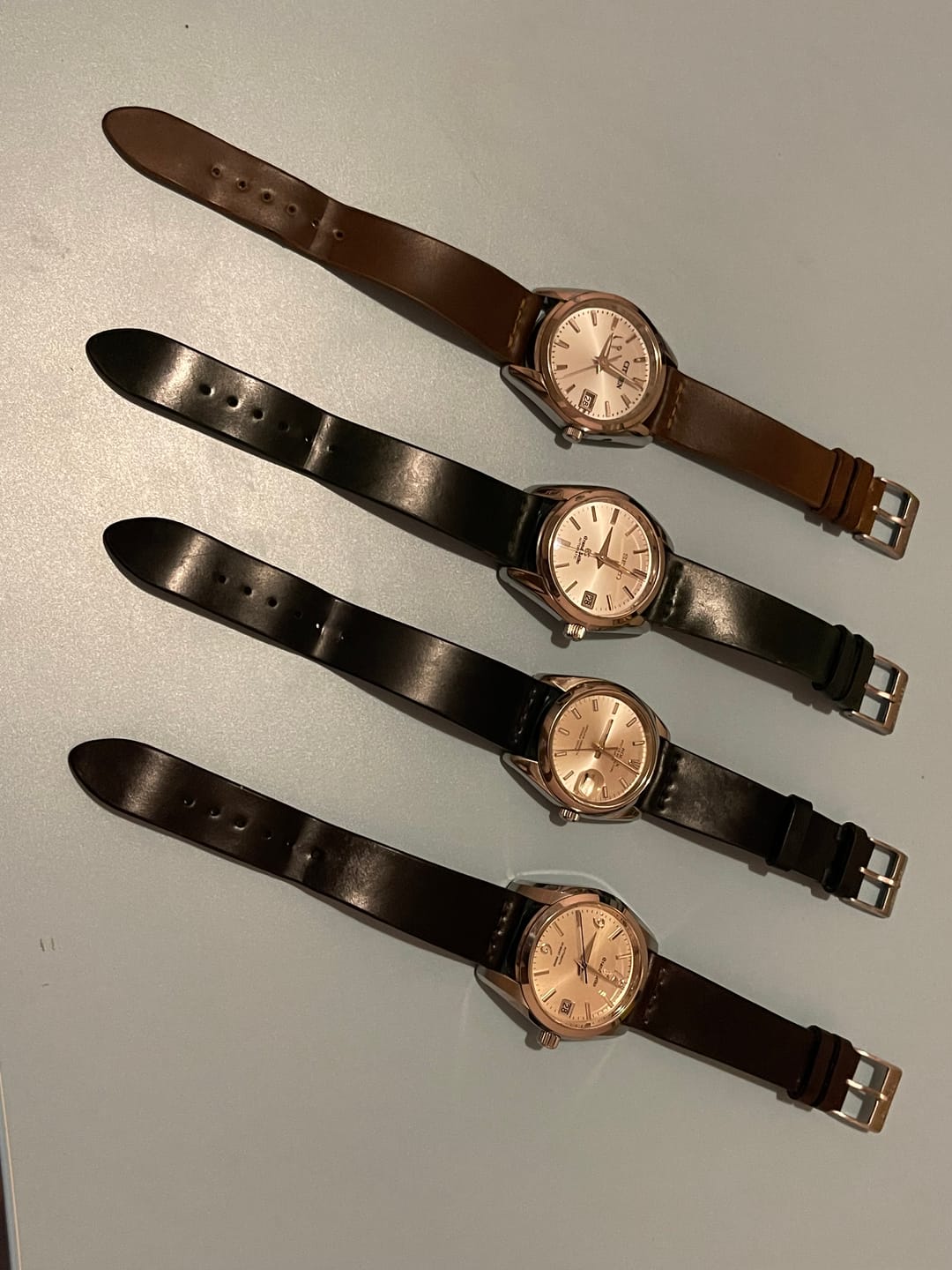 Customer photo review of Unlined Bourbon Shell Cordovan