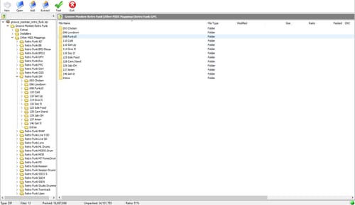 Customer photo review of Retro Funk MIDI Drum Loops