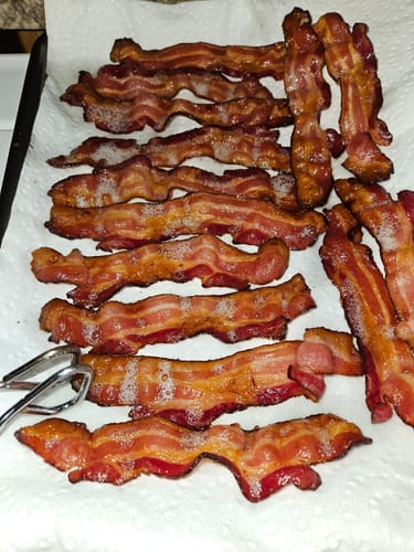 Customer photo review of BACON (SMOKED)