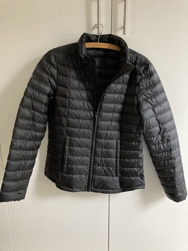 Customer photo review of Black Duck Down Puffer Jacket