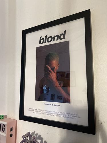 Customer photo review of Drake More Life Sound Wave Poster