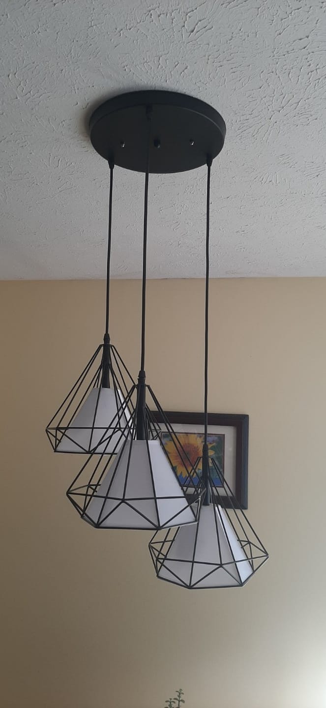 Customer photo review of Pendant Black Round 2 Conductor Cord- Per ft.