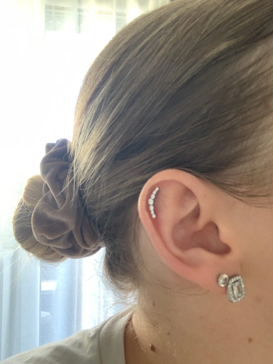 Customer photo review of Jiena Piercing | Titan