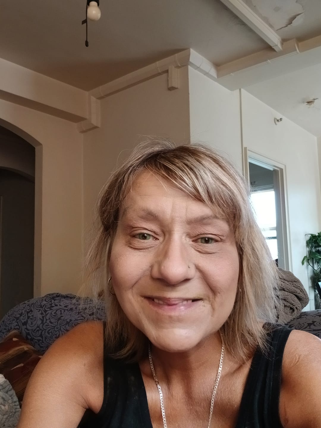 Customer photo review of Pixie Green Colored Contact Lenses