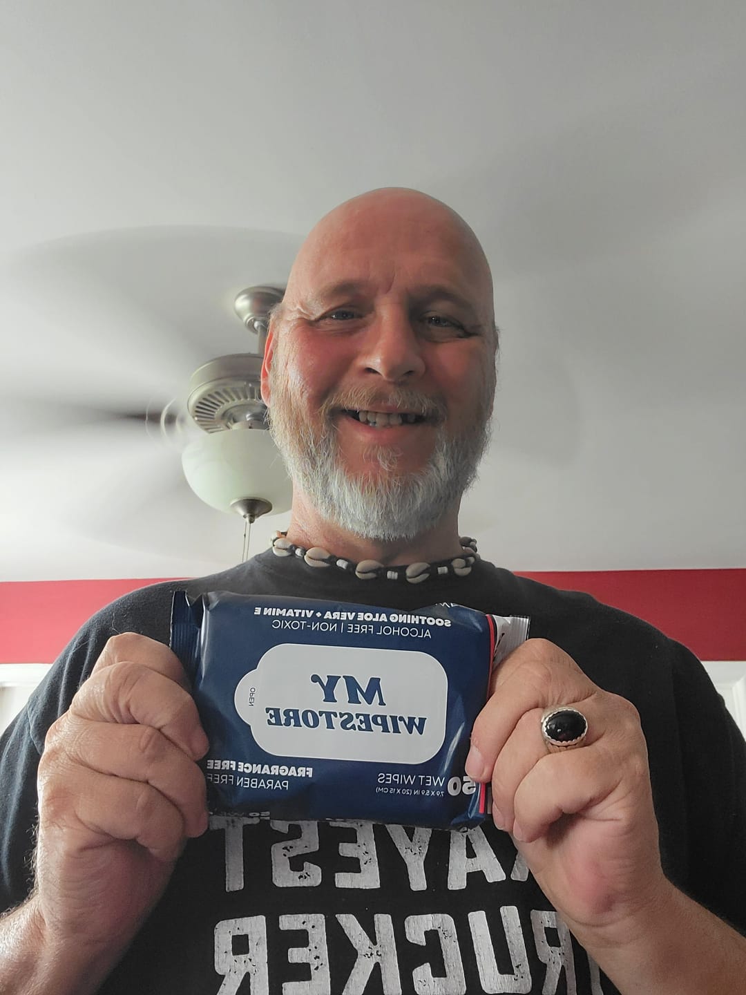 Customer photo review of My Wipes Premium Flushable Wipes