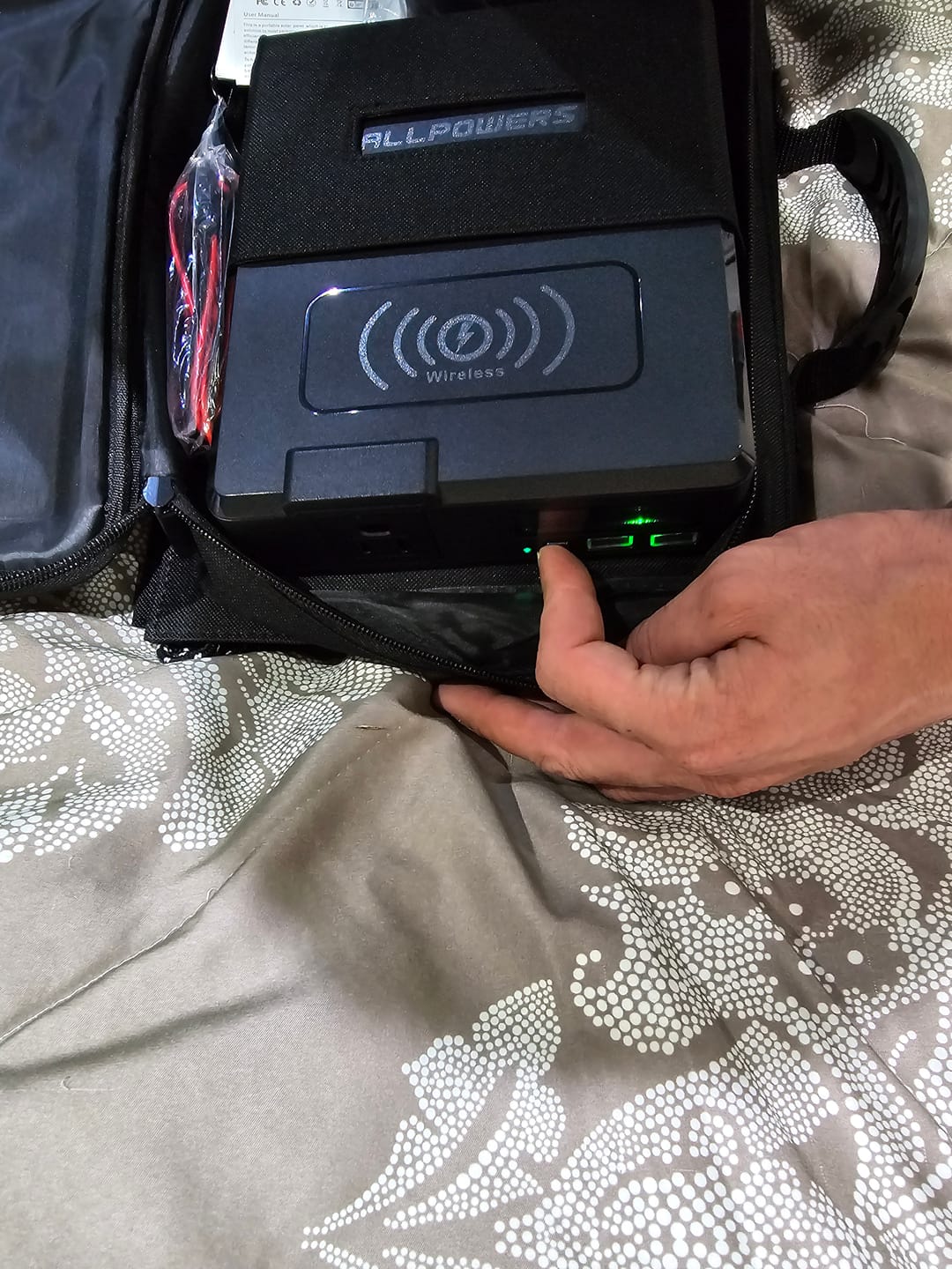 Customer photo review of ALLPOWERS S200 Portable Power Bank 200W 154Wh